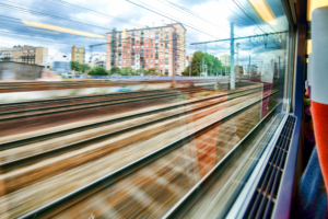 Train Travel - looking out