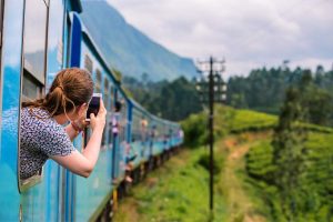 Sustainable travel - Photos from a train
