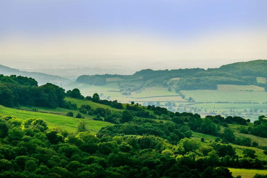 Cotswolds looking West