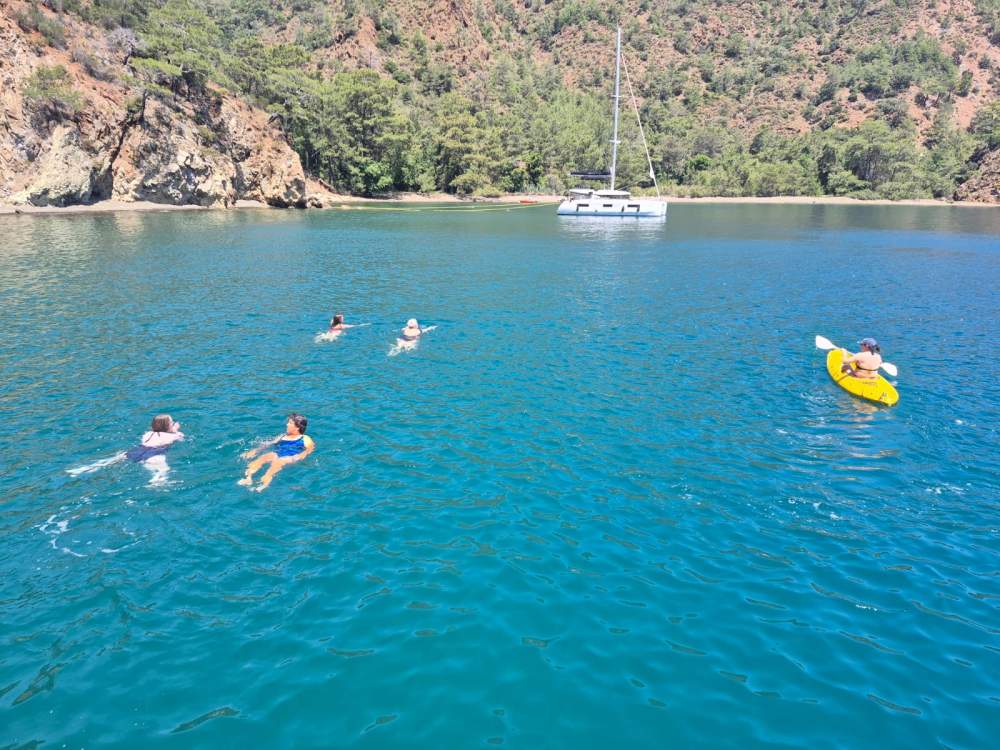 swimming